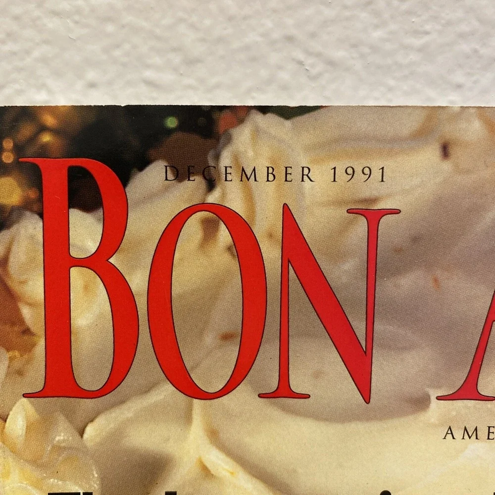 VINTAGE‎ BON APPETIT Magazine Dec 1991